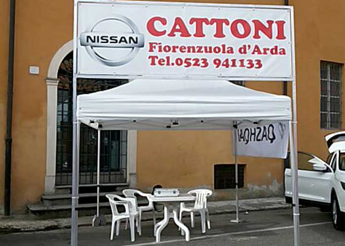 Ghestel. le Tende a Piacenza